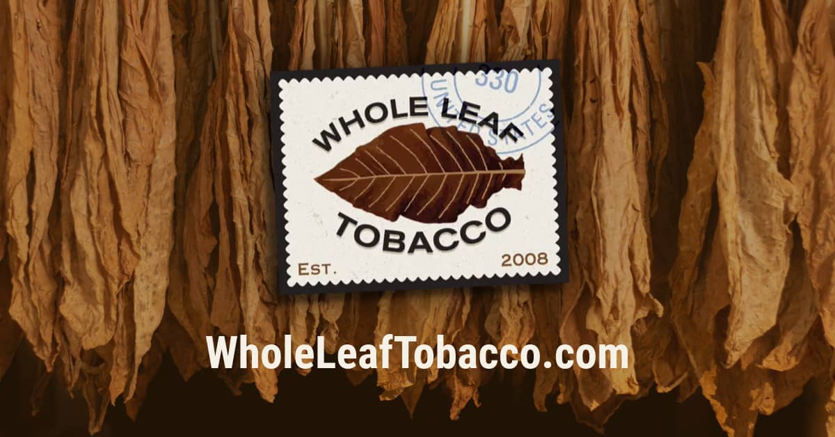 Whole Leaf Tobacco | Premium 100% Unprocessed Whole Leaf Tobacco | Premium 100% Unprocessed